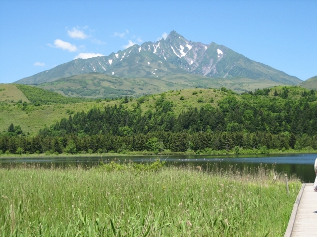 利尻山の画像