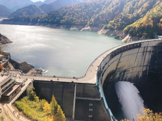 黒部ダムの画像