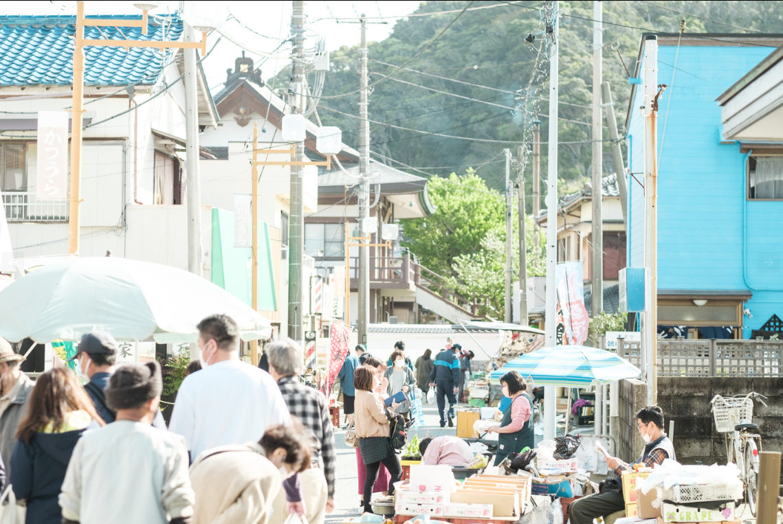 勝浦朝市の画像