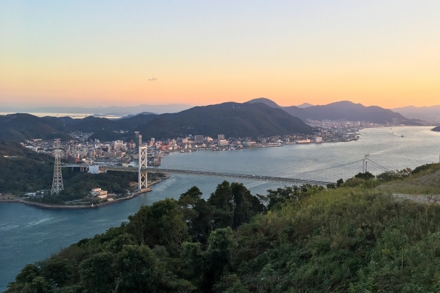 関門海峡の画像
