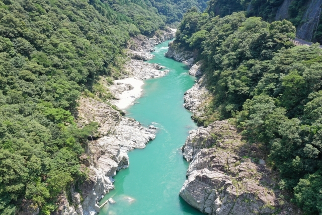 小歩危峡の画像
