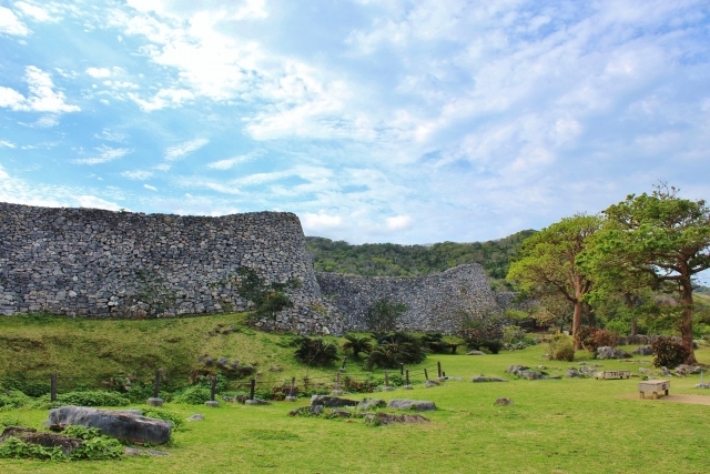 今帰仁城跡の画像