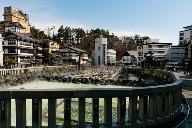 草津温泉の画像