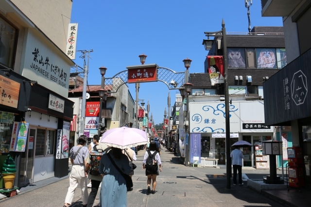 小町通りの画像