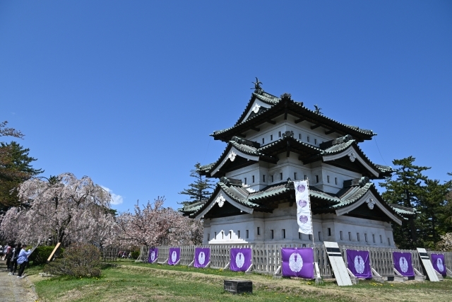 弘前城の画像