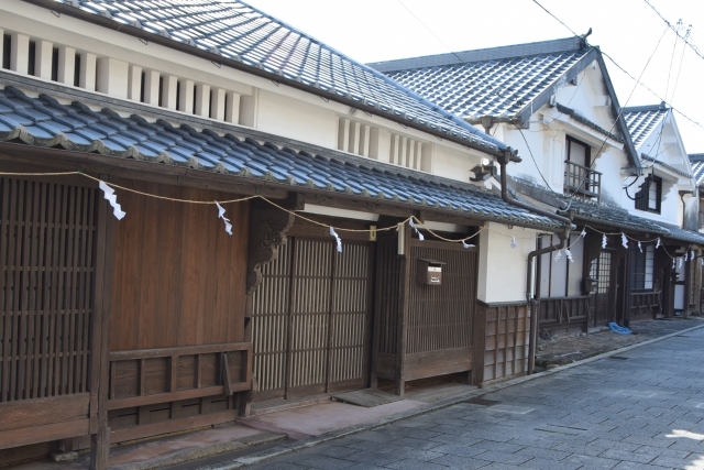 美々津の町並みの画像
