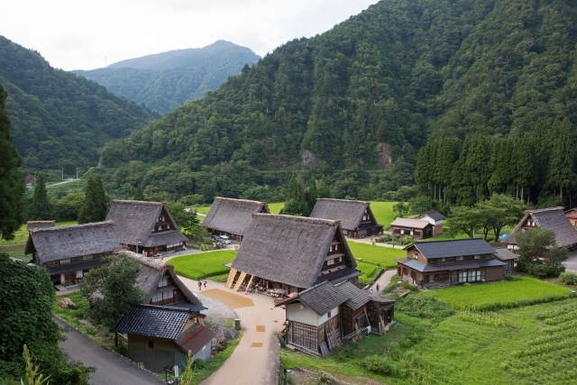 五箇山・菅沼合掌集落の画像
