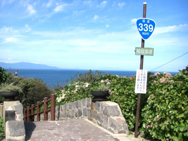 階段国道の画像