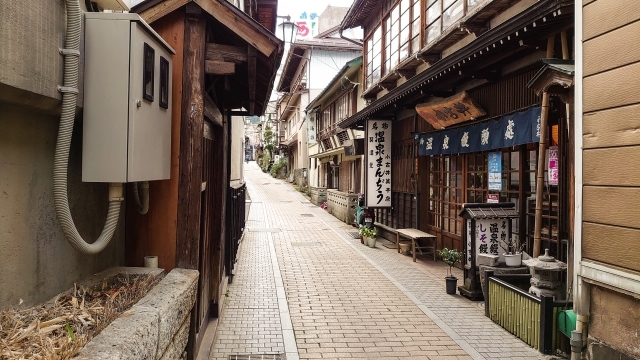 渋温泉の画像