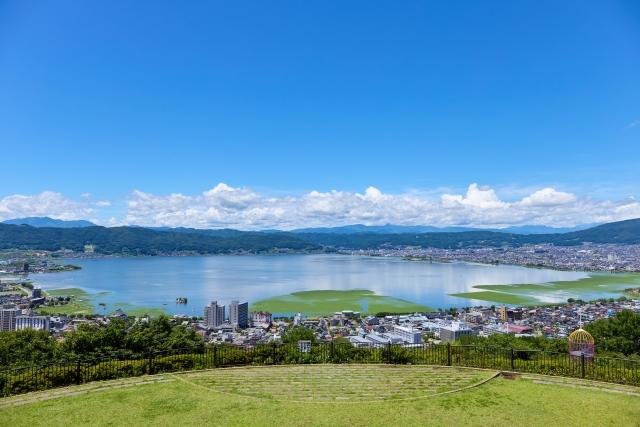 諏訪湖の画像