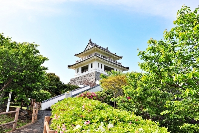 Takezaki Castle Ruins Observation Deckの画像