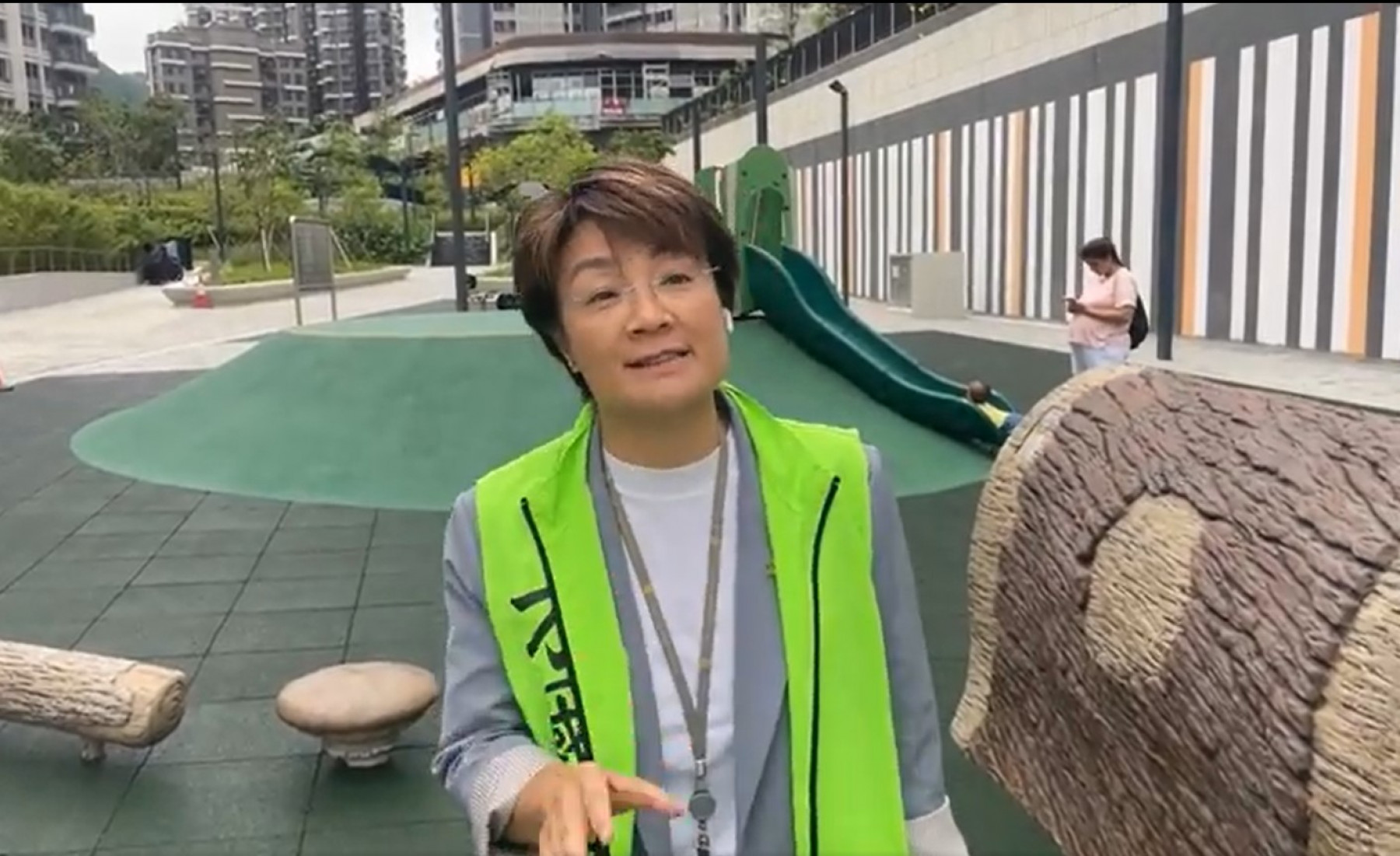 Play Concept - Legislative Council Member Christine Fong visiting the Anderson Road Quarry Park - 1
