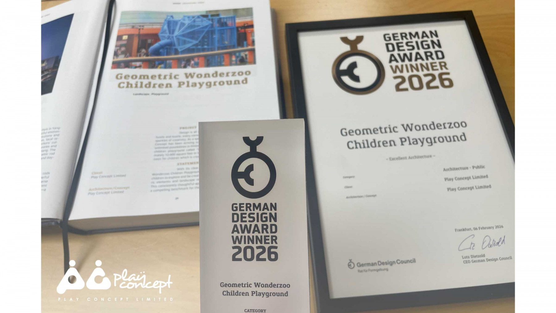 Play Concept - 🏆 Geometric Wonderzoo Won German Design Award 2026 - 1