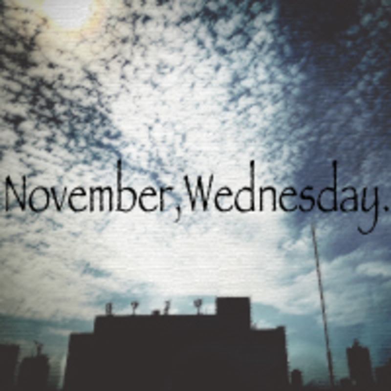アイコン: November,Wednesday.