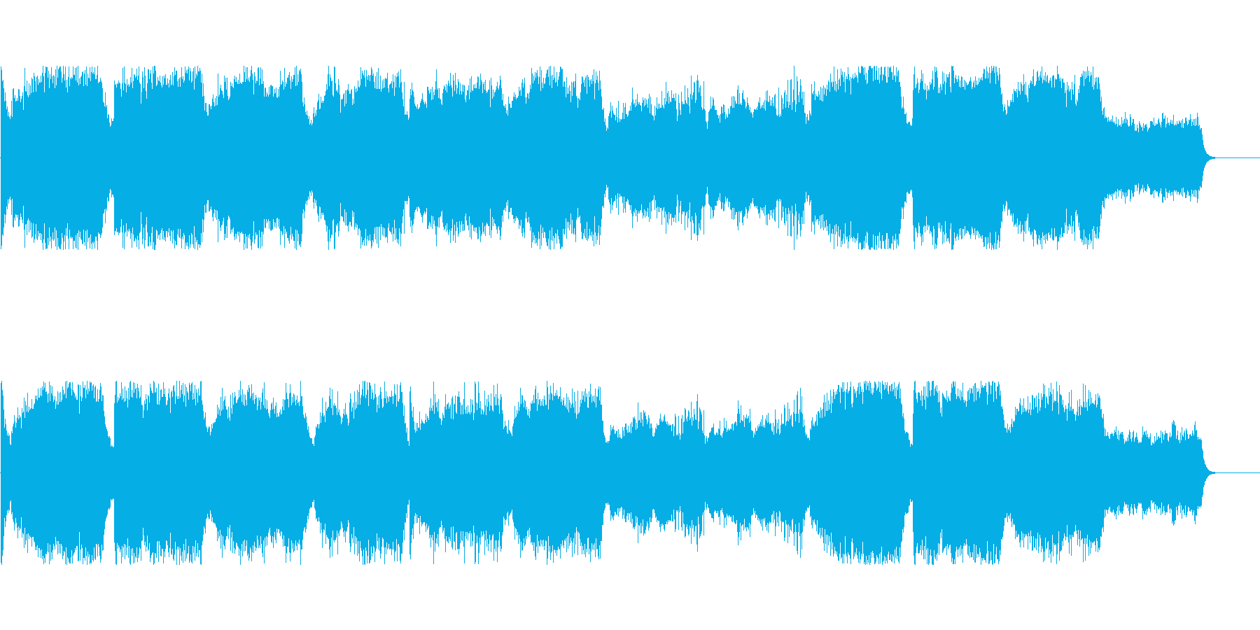 再生済の波形