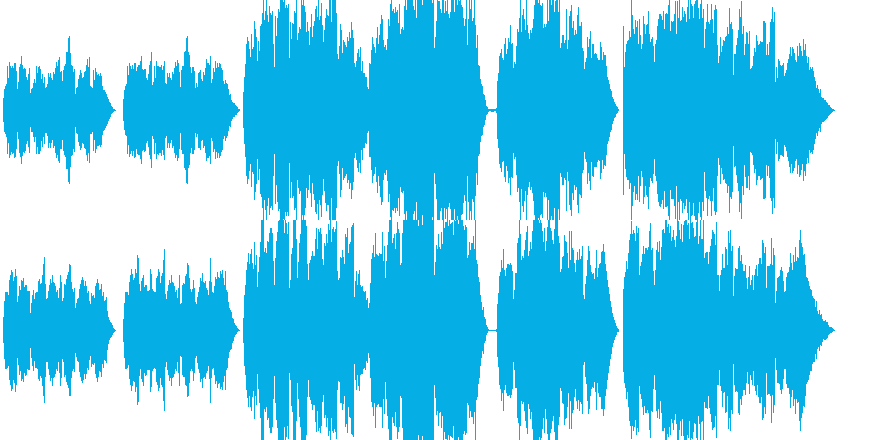 再生済の波形