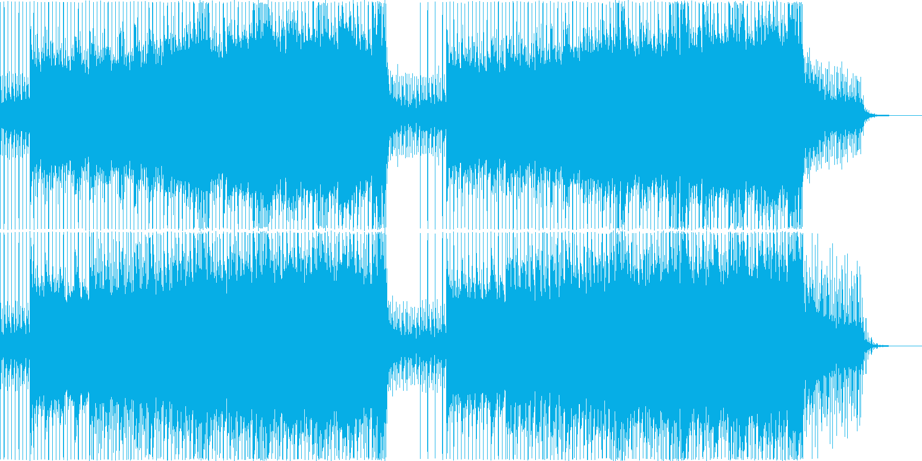 再生済の波形