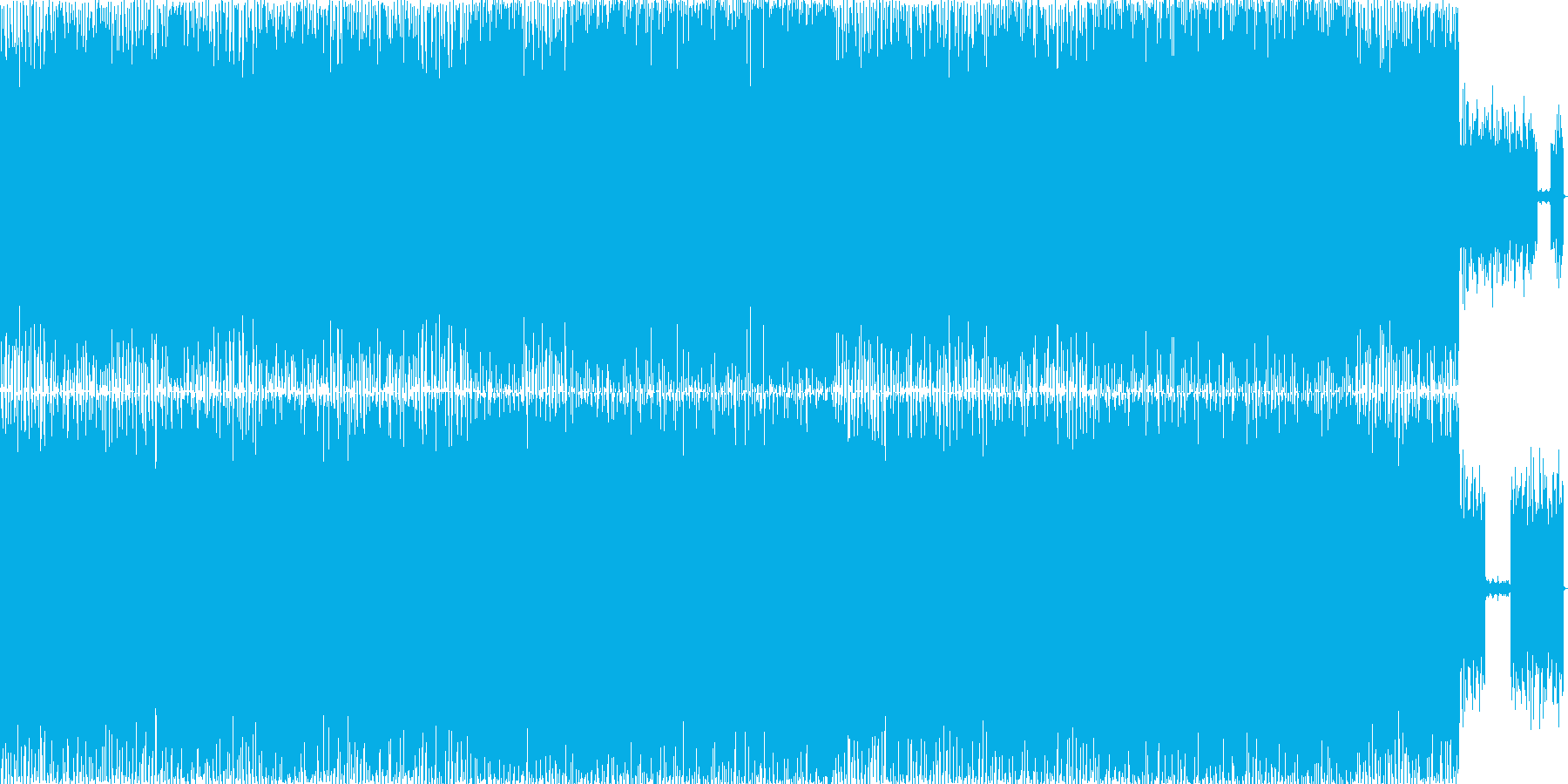 再生済の波形
