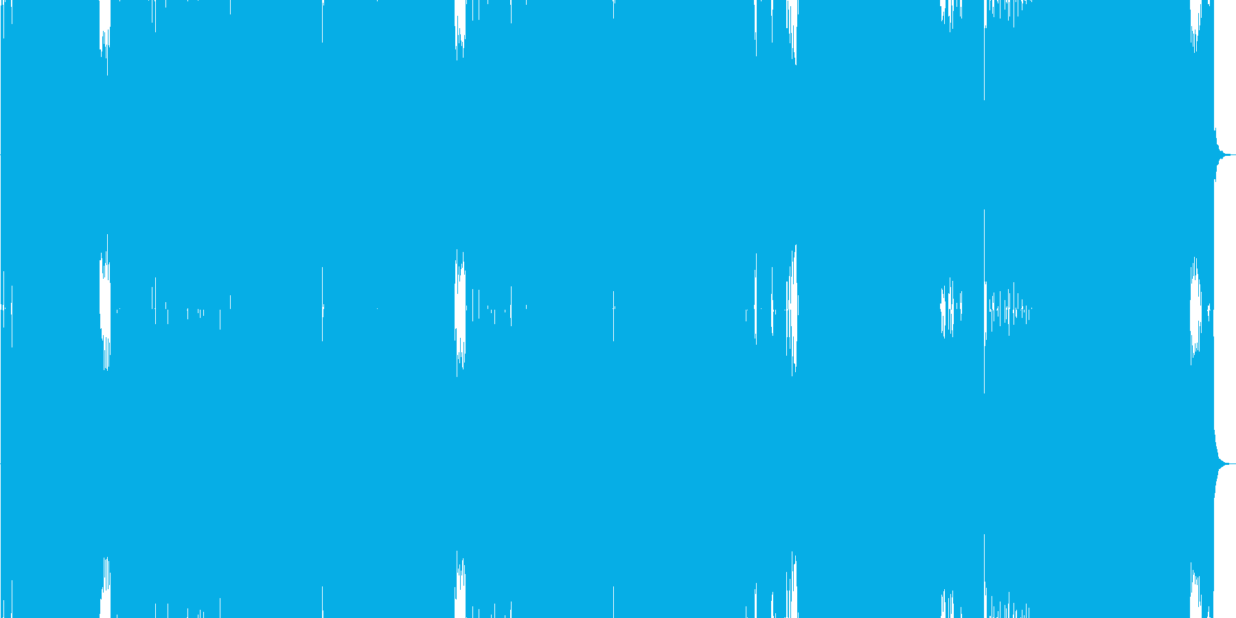 再生済の波形