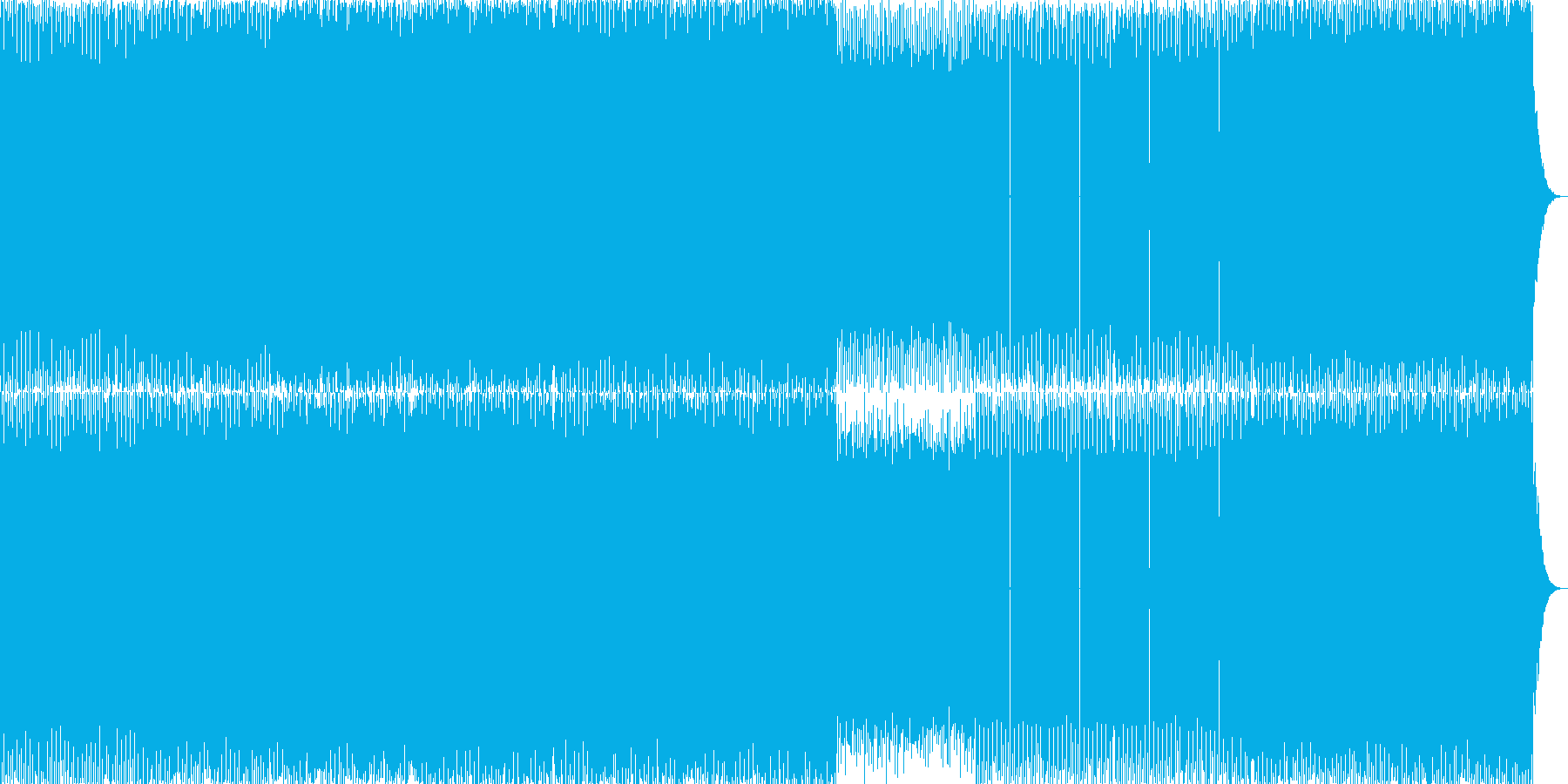 再生済の波形