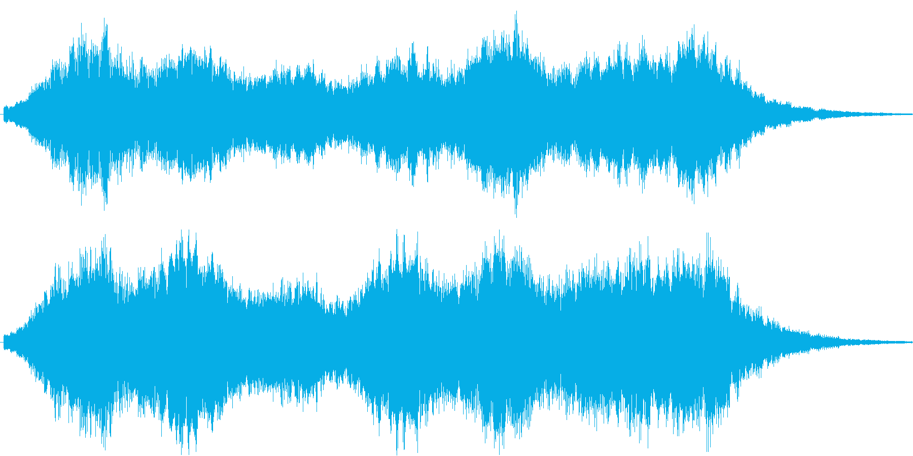 再生済の波形