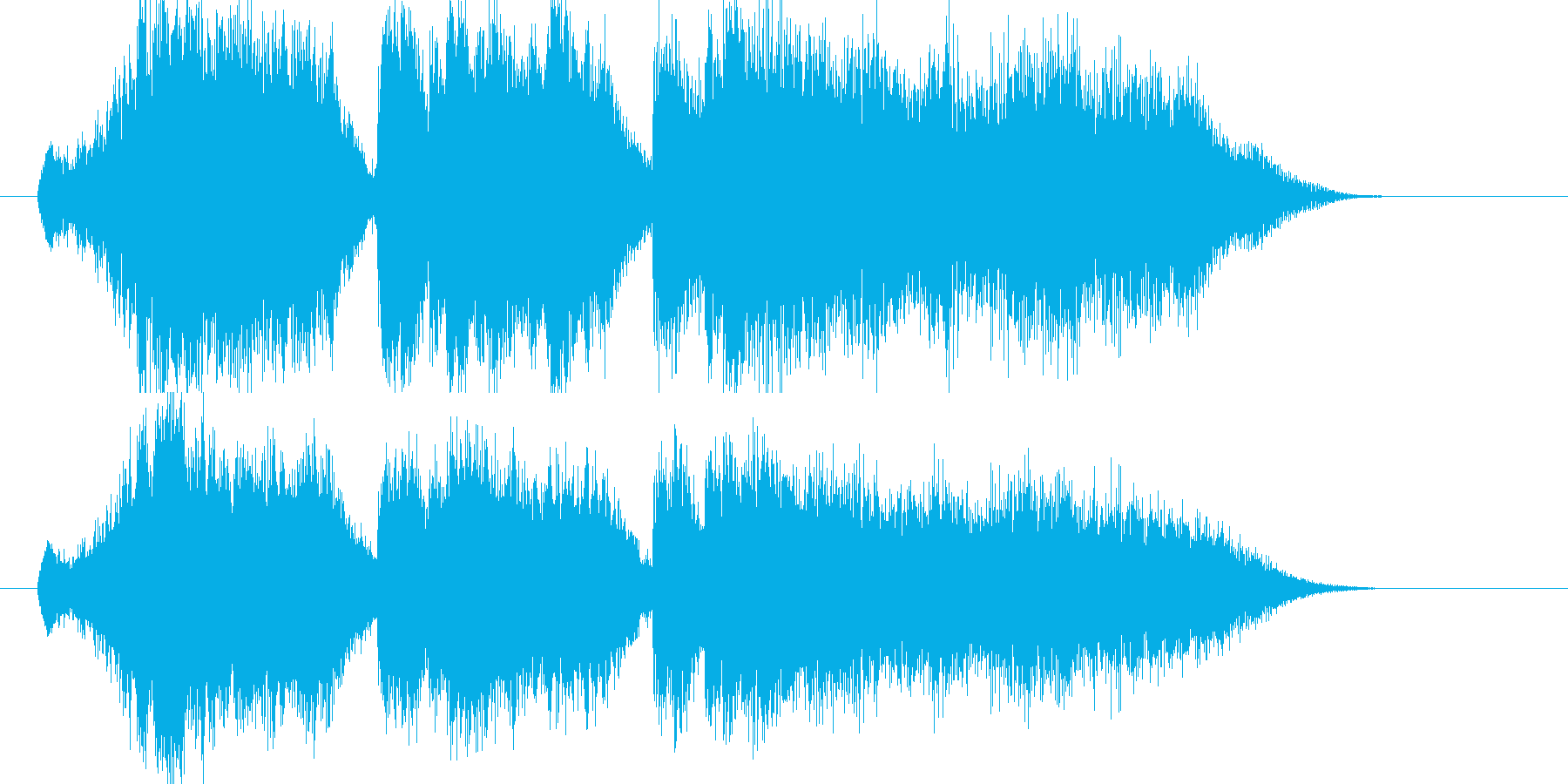 再生済の波形