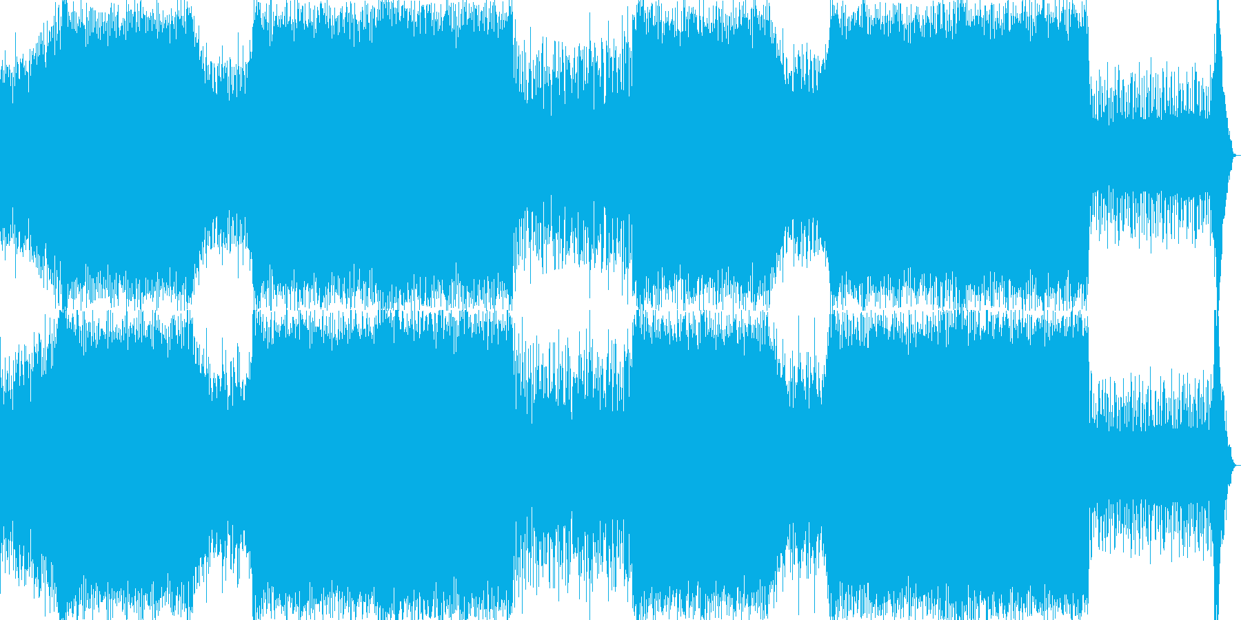 再生済の波形