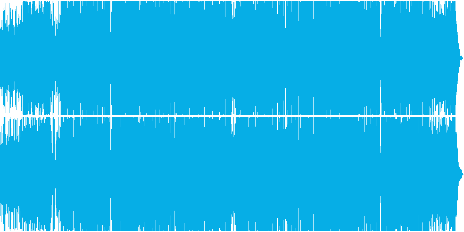 再生済の波形