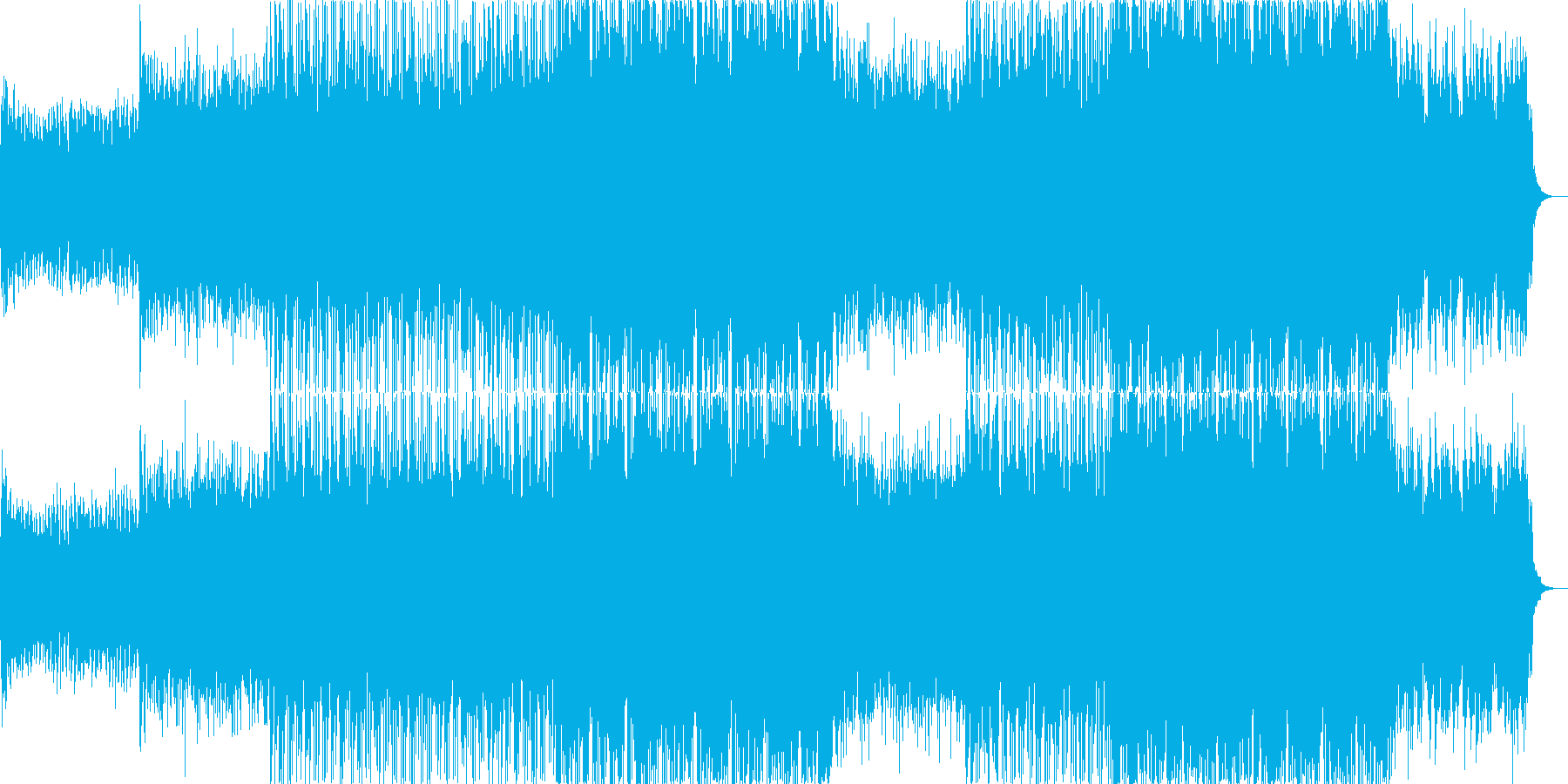再生済の波形