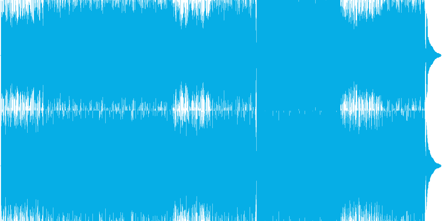 再生済の波形