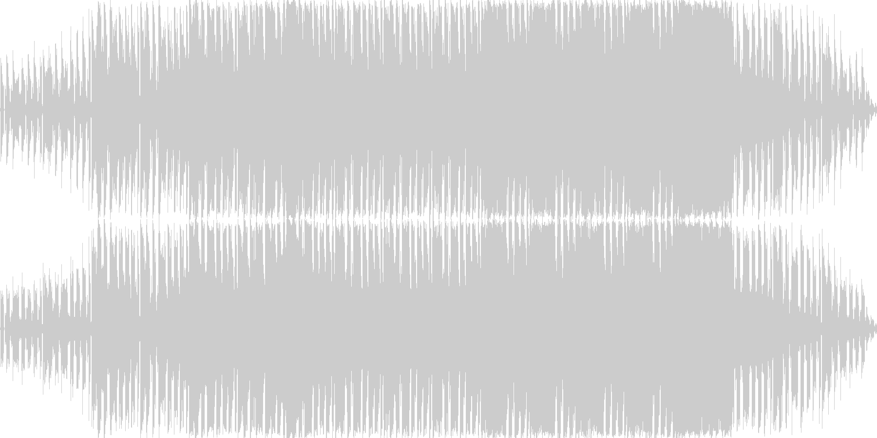 未再生の波形