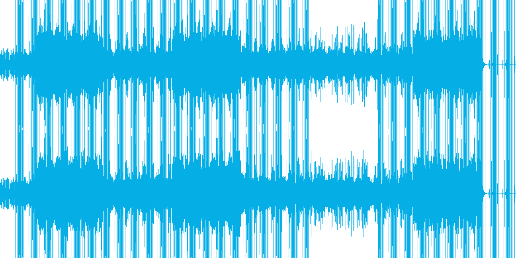 再生済の波形