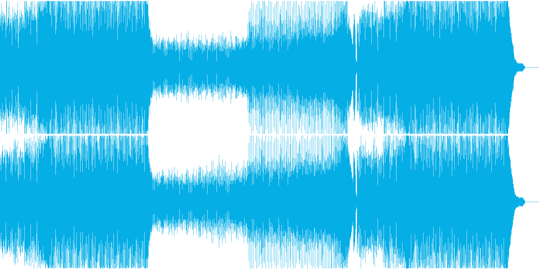 再生済の波形