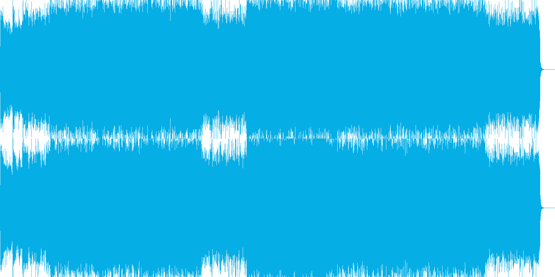 再生済の波形