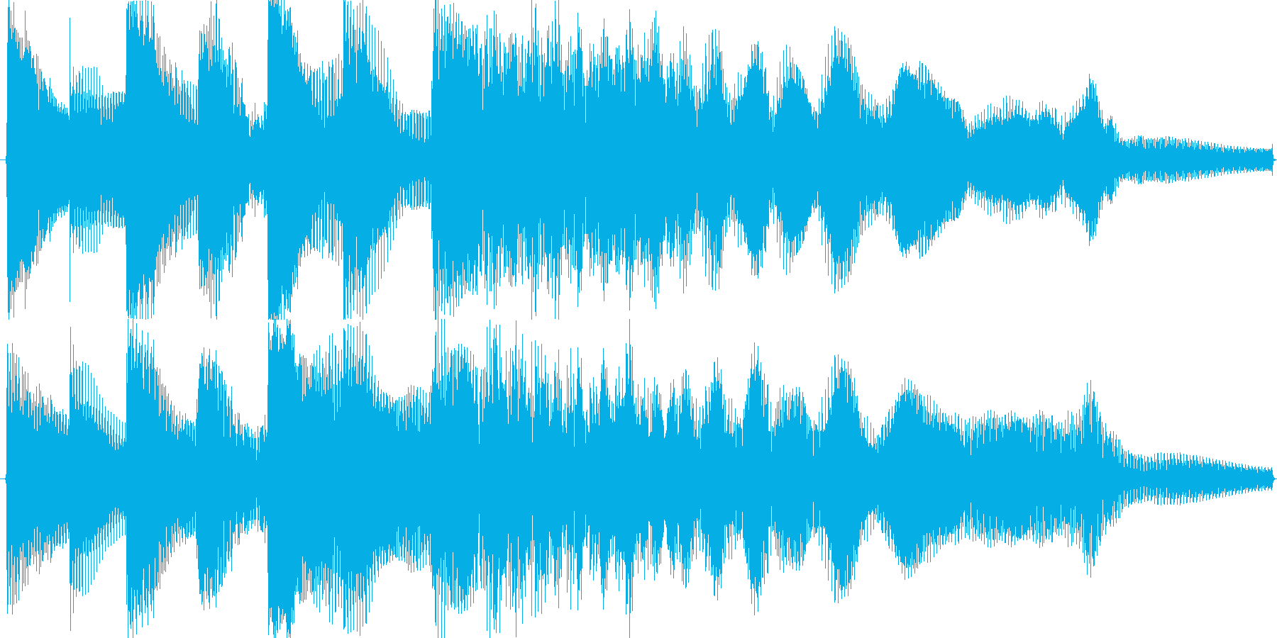 再生済の波形