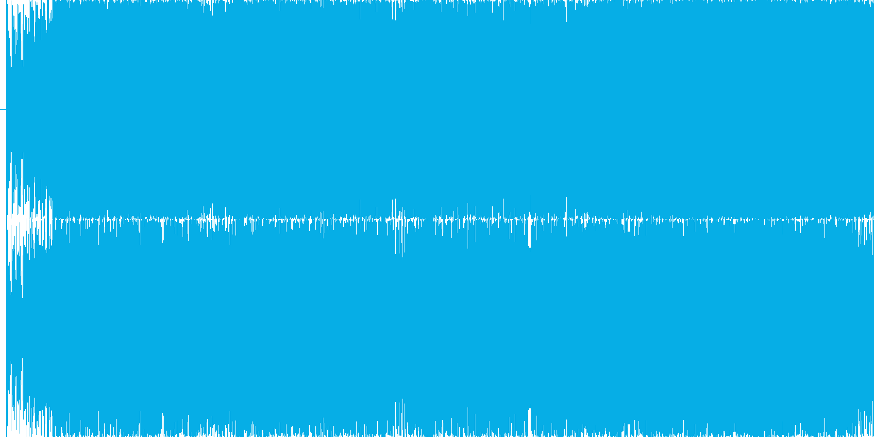 再生済の波形