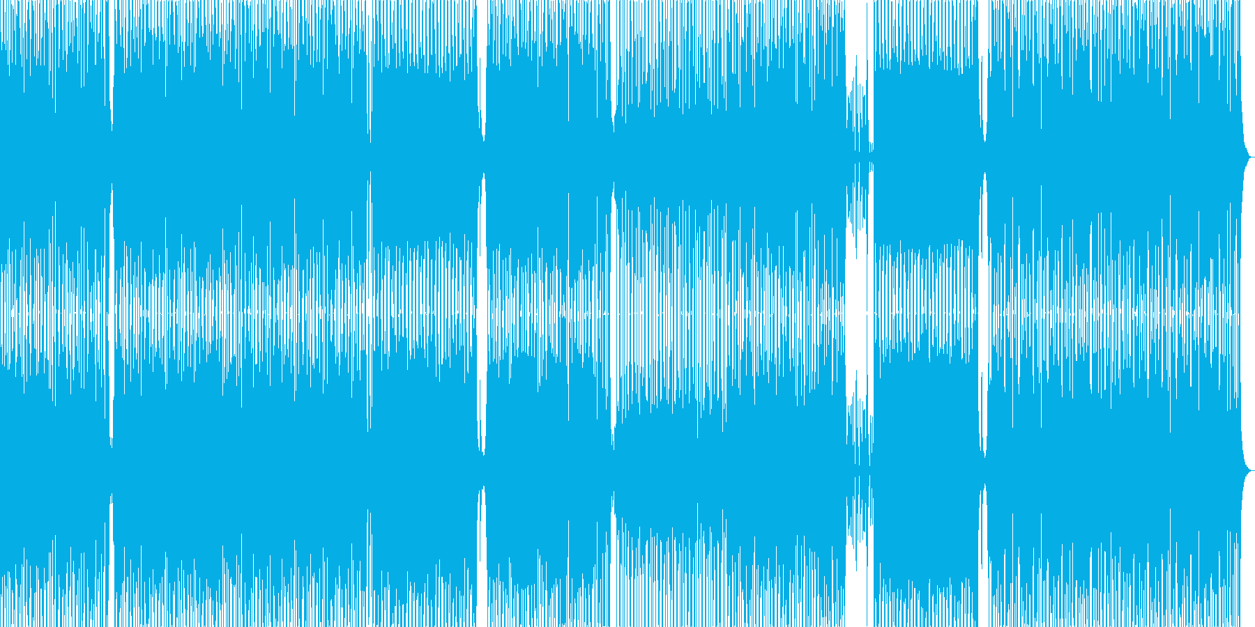 再生済の波形