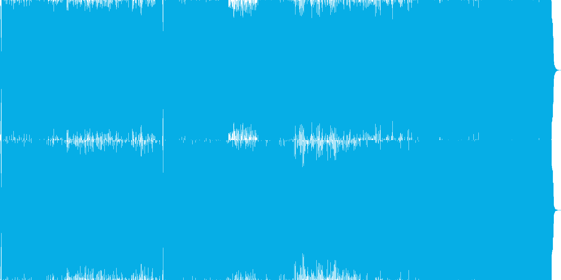再生済の波形