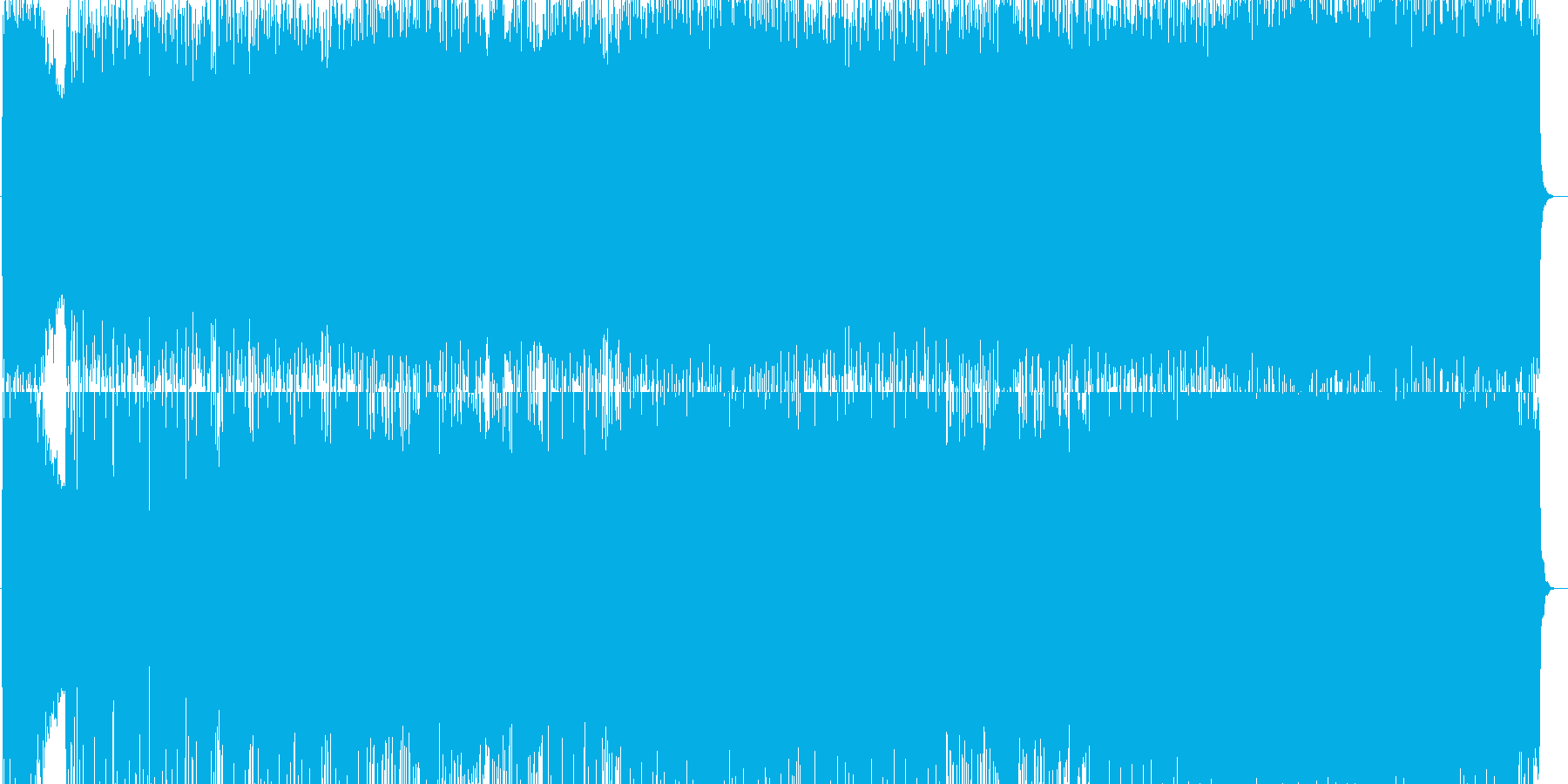 再生済の波形