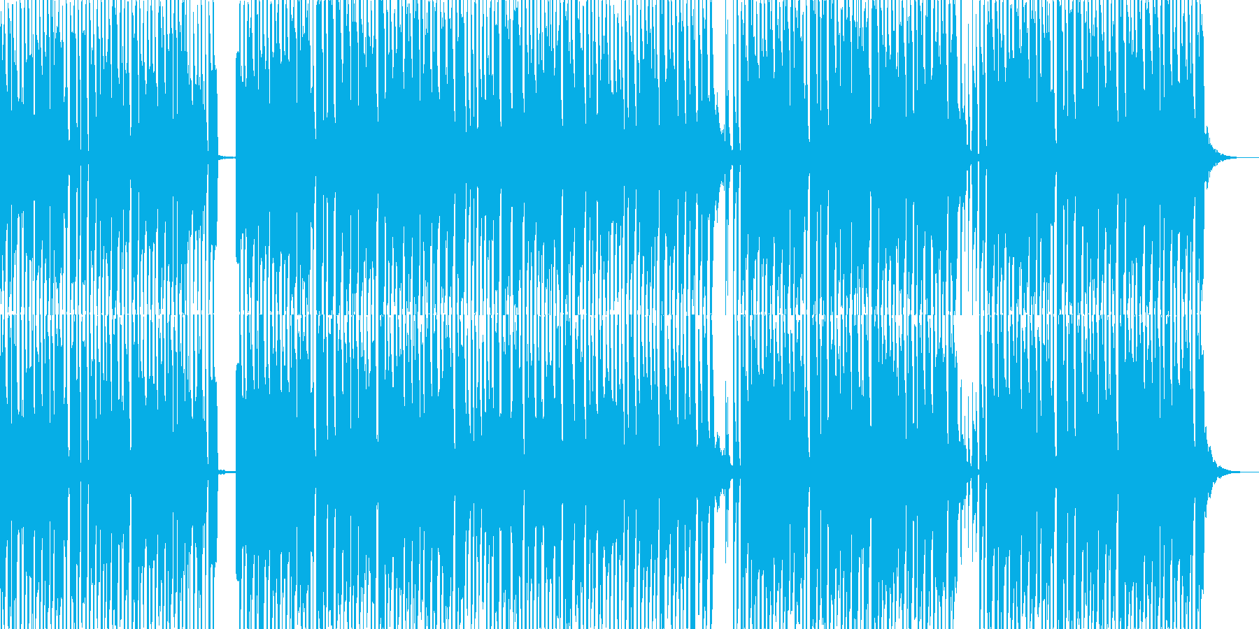 再生済の波形