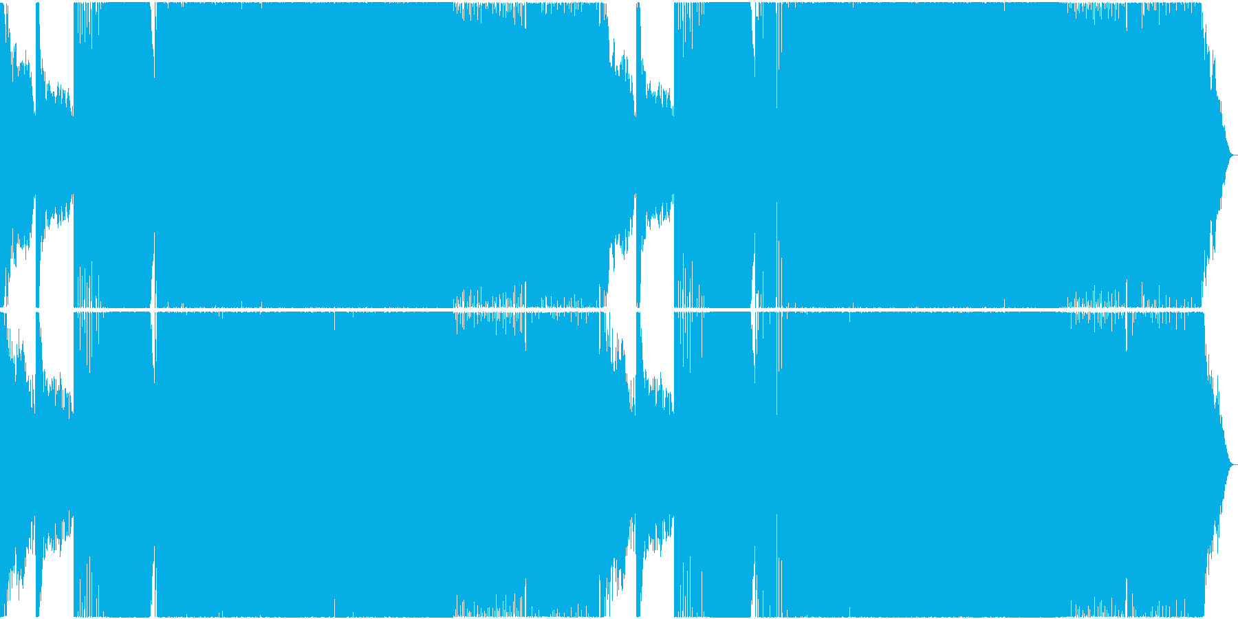 再生済の波形