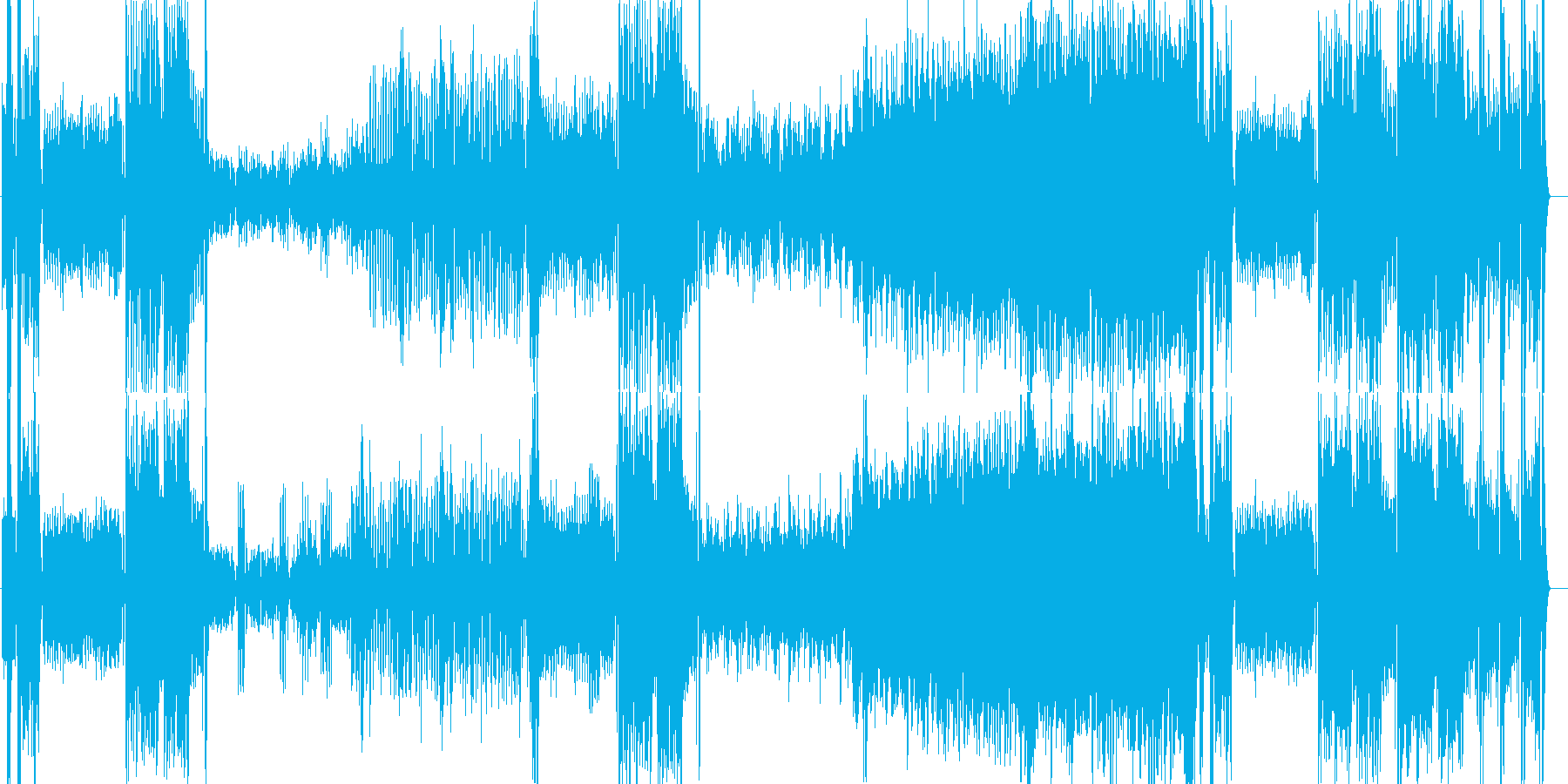 再生済の波形
