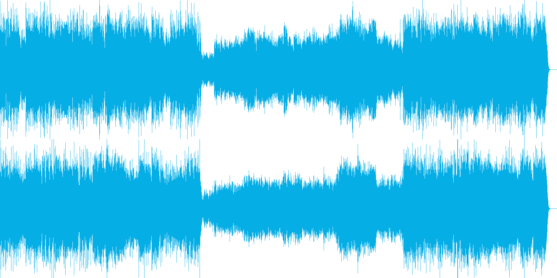 再生済の波形