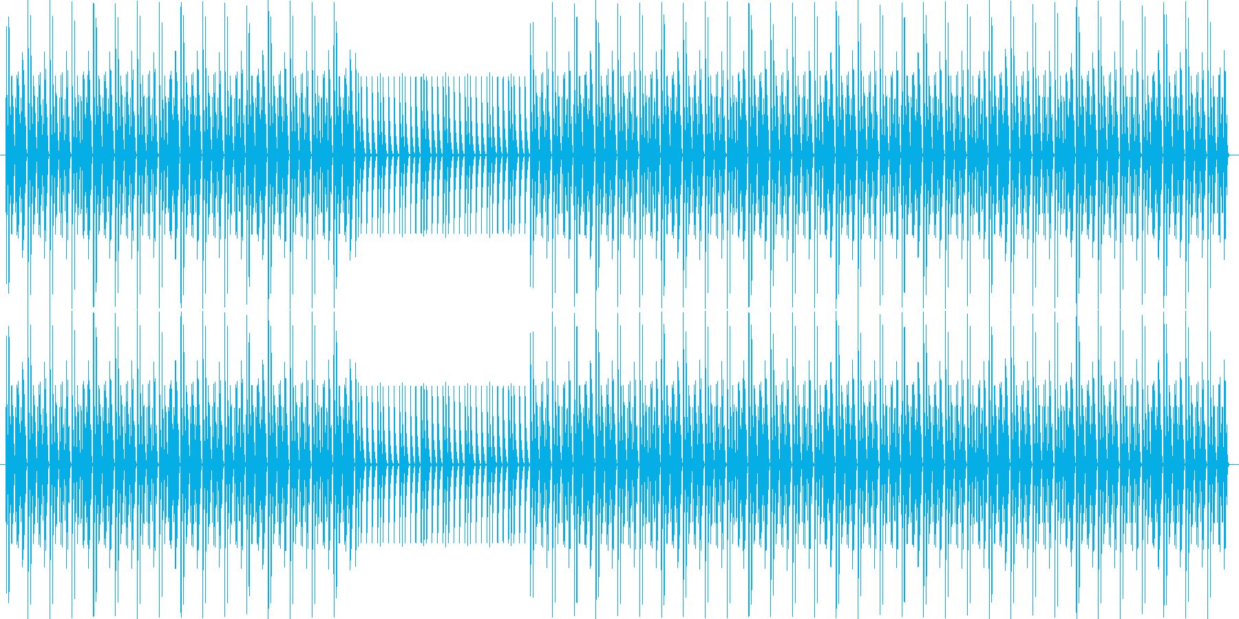 再生済の波形
