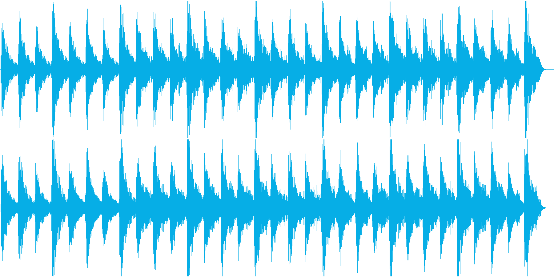 再生済の波形