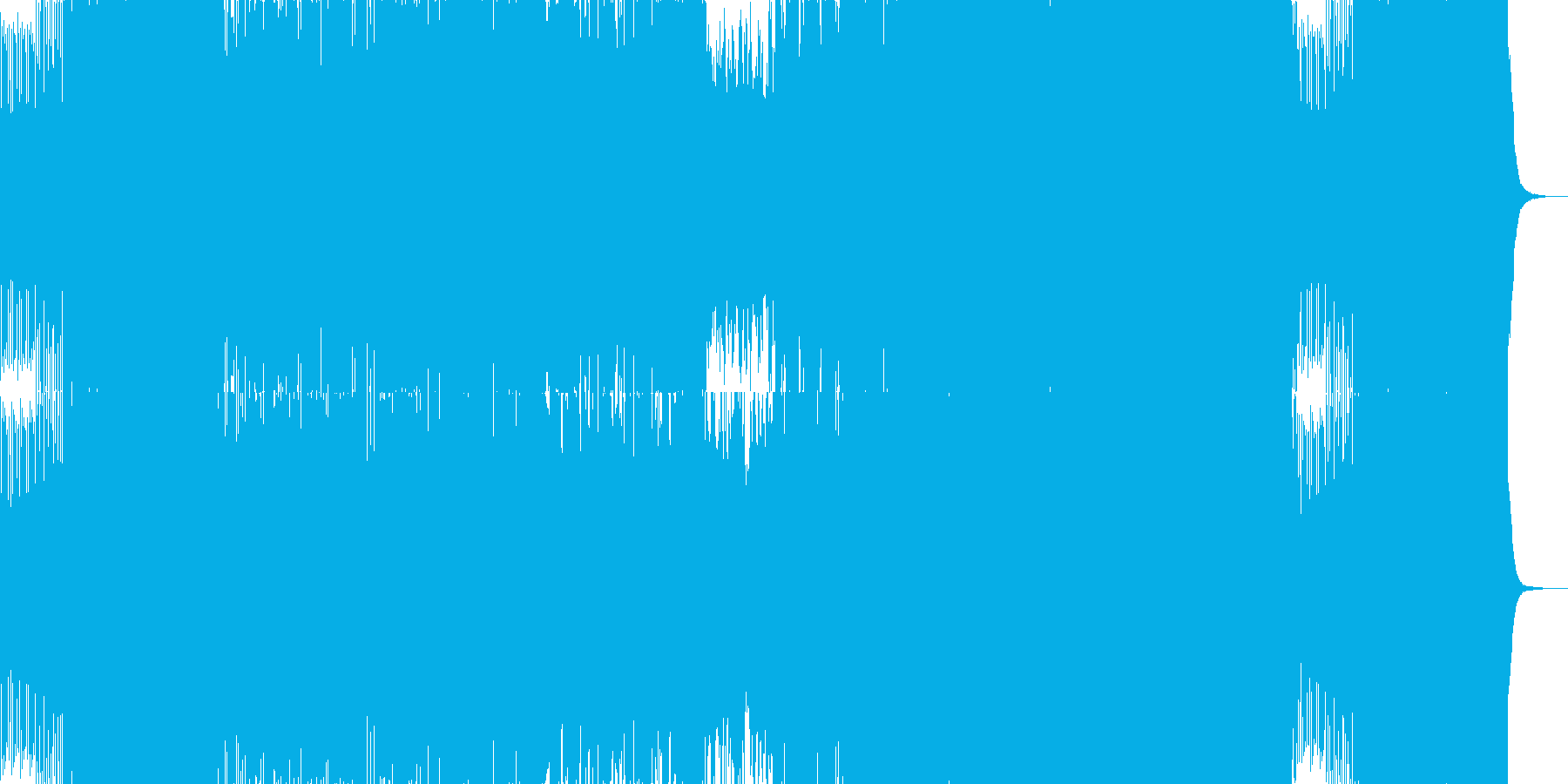再生済の波形