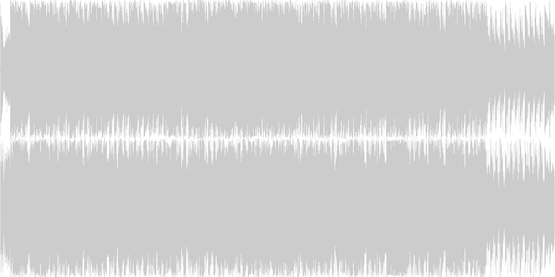 未再生の波形