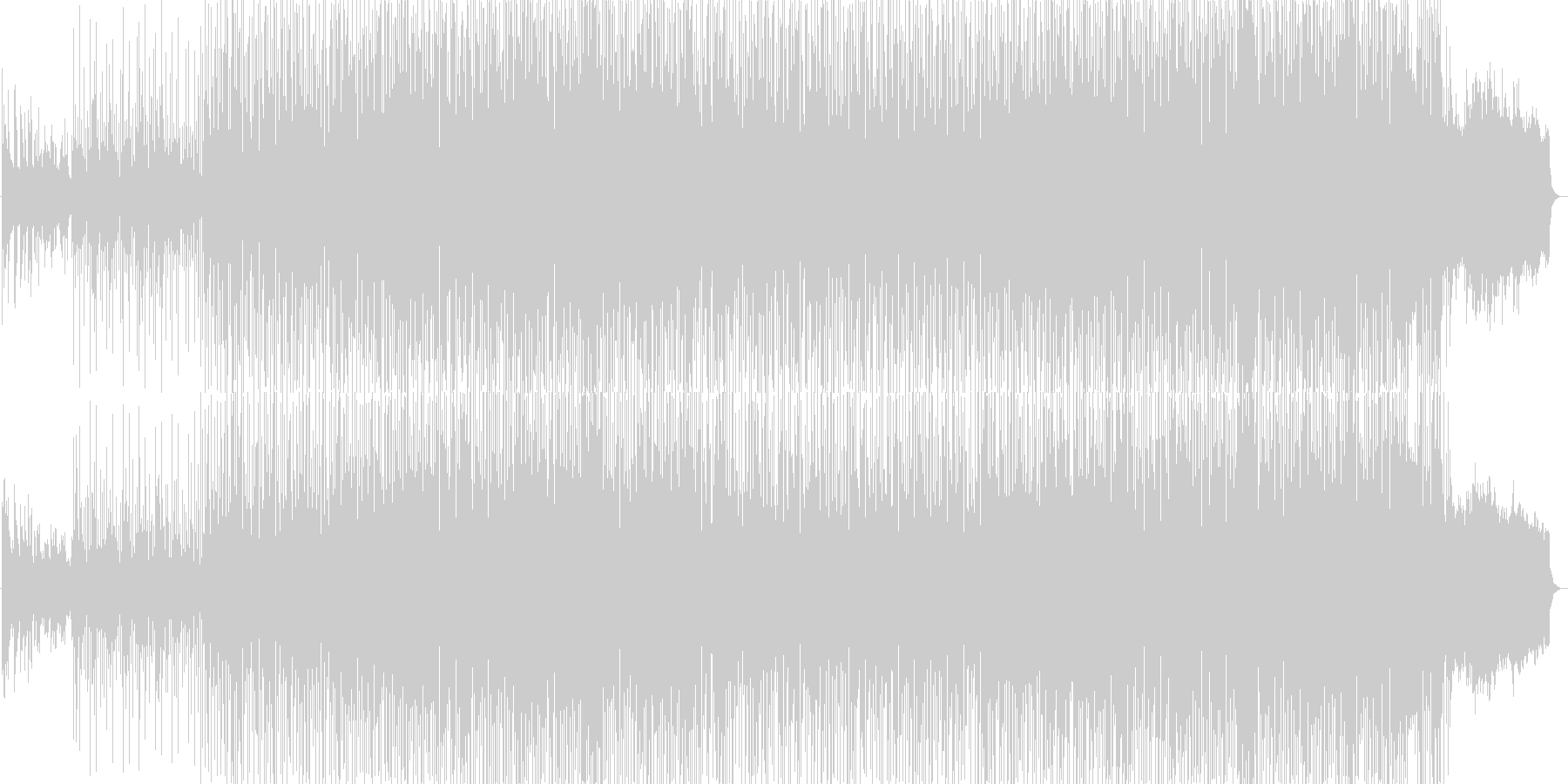未再生の波形