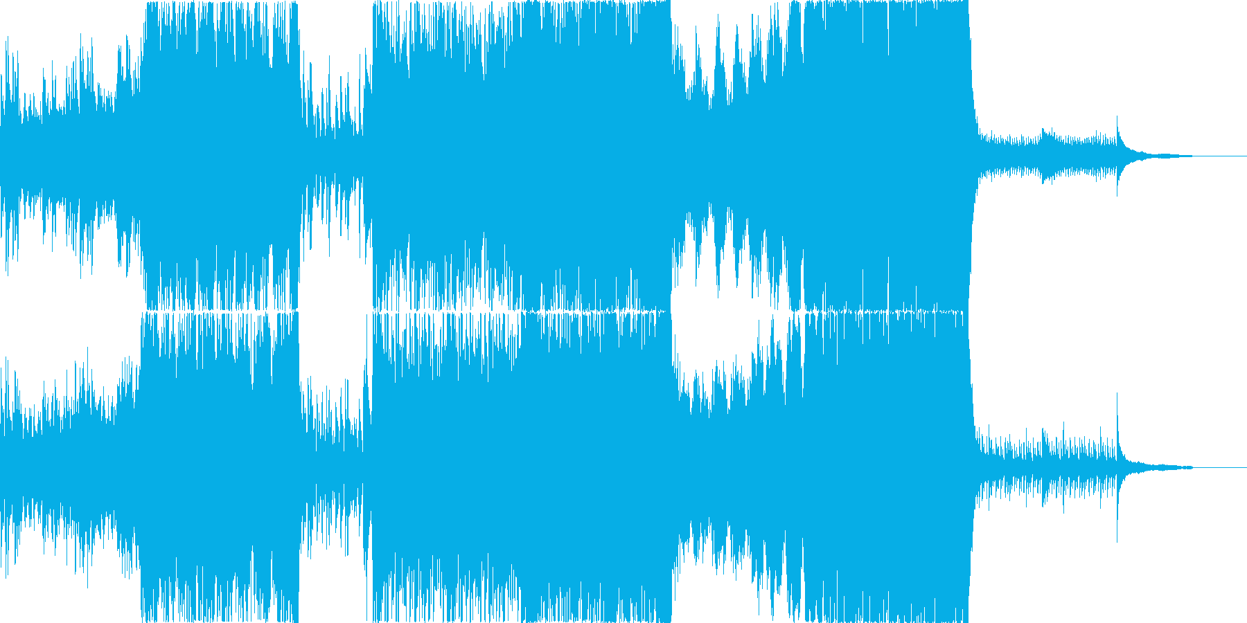 再生済の波形