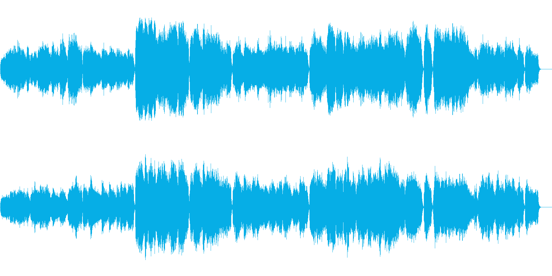 再生済の波形